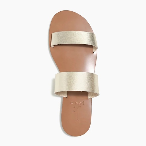 J Crew Factory easy summer slide sandals Sz 8-6 - Picture 6 of 6